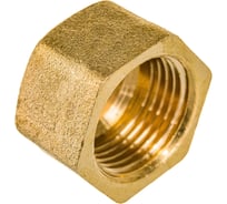 Заглушка Uni-Fitt В 3/8", латунная 607G1000