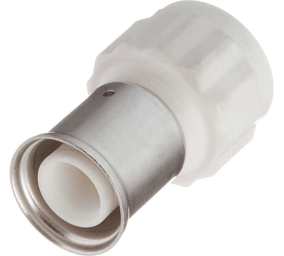 Муфта HENCO ВР, ПВДФ пресс, белая, 26x3/4" 18PKW-2605