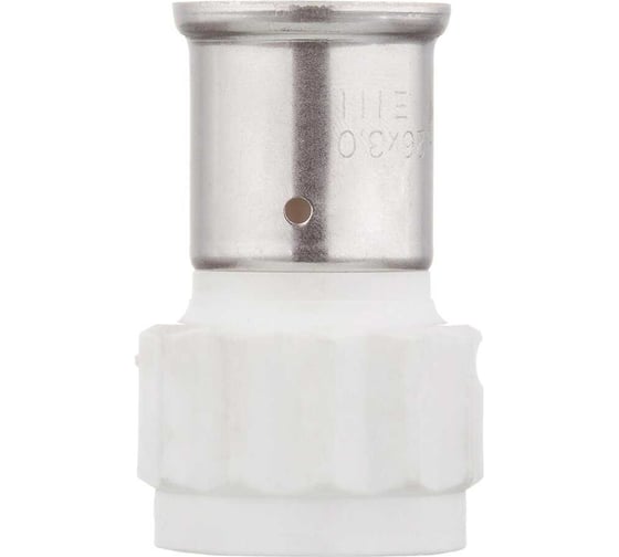 Муфта HENCO ВР, ПВДФ пресс, белая, 26x3/4" 18PKW-2605