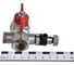 Шаровой кран Uni-Fitt ВВ 1/2", с дренажным вентилем, заглушка 1/4", бабочка 115T2000 4
