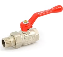 Шаровой кран Uni-Fitt НВ 1 1/2", с разъемным соединением, полнопроходной, ручка ETALON 113L6000