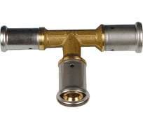 Переходный тройник уменьшенный с двух сторон HENCO латунь пресс, 26x26x16 11P-262616