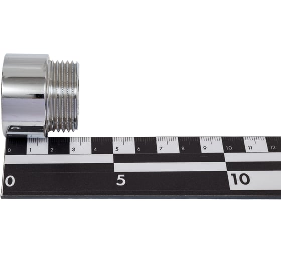 Удлинитель Uni-Fitt НВ 20 мм х 1", хромированный 657C4020