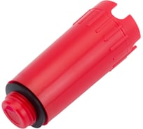 Заглушка для фитингов HENCO ВР, 1/2", 80 мм, красная 20 шт. PLUG04-R80