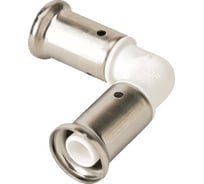 Угольник HENCO 90 градусов, ПВДФ пресс, белый, 32x32 1PKW-3232