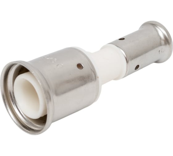 Переходная муфта HENCO ПВДФ пресс, белая, 26x16 16PKW-2616