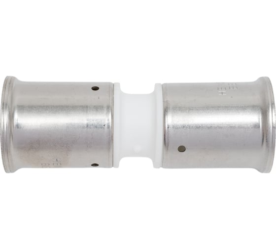 Муфта HENCO ПВДФ пресс, белая, 32x32 15PKW-3232
