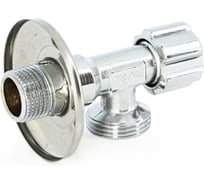 Вентиль Uni-Fitt  НН 1/2" х 3/4" для подкл. стиральных машин, хром 187A2300