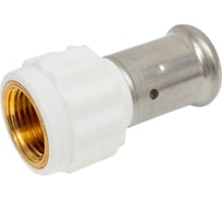 Муфта HENCO ВР, ПВДФ пресс, белая, 20x1/2" 18PKW-2004