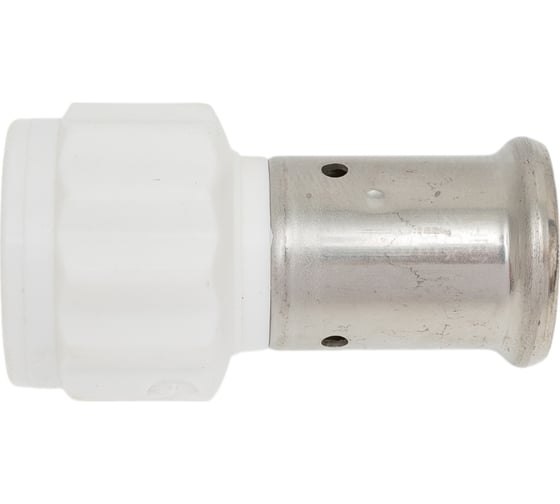 Муфта HENCO ВР, ПВДФ пресс, белая, 20x1/2" 18PKW-2004