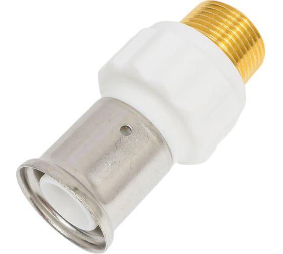 Муфта HENCO НР, ПВДФ пресс, белая, 26x3/4" 17PKW-2605
