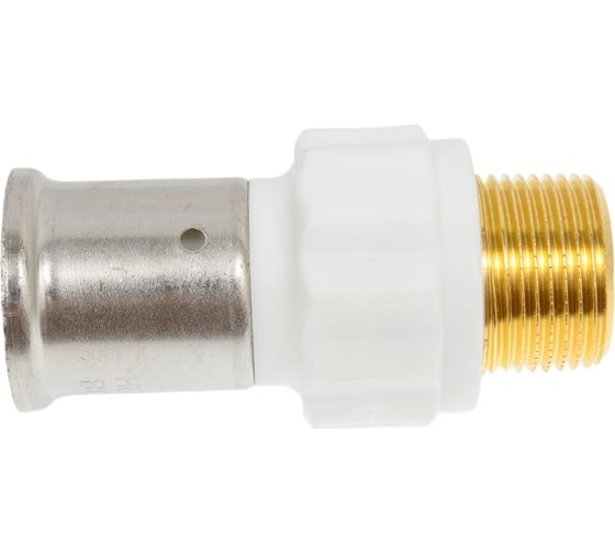 Муфта HENCO НР, ПВДФ пресс, белая, 26x3/4" 17PKW-2605