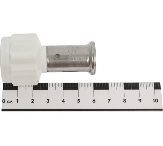 Муфта HENCO ВР, ПВДФ пресс, белая, 16x1/2" 18PKW-1604