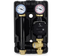 Насосно-смесительная группа Uni-Fitt DN25, с термосмесителем, Grundfos UPM3 HYBRID 25-70 491H2500