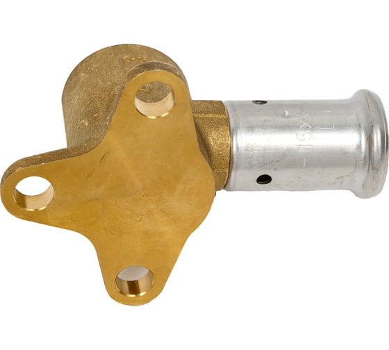 Водорозетка HENCO укороченная, ВР, латунь пресс, 16x1/2", 35 мм 2P-1604K