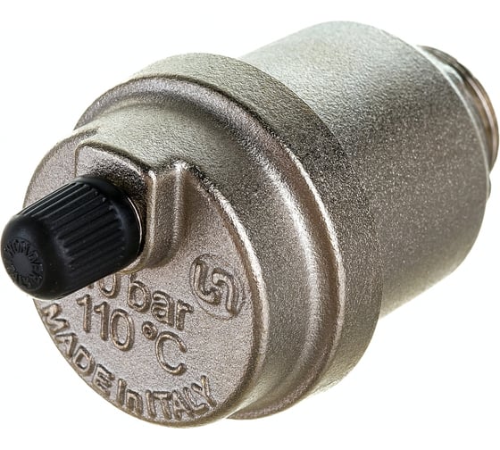 Автоматический воздухоотводчик Uni-Fitt 1/2" никелированный, O-ring 234N2000