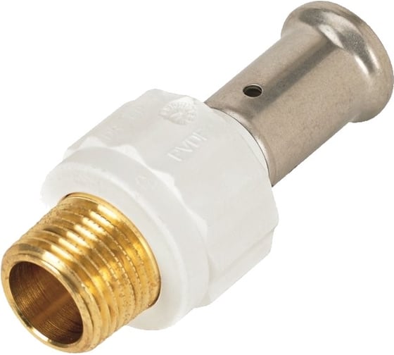 Муфта HENCO НР, ПВДФ пресс, белая, 32x5/4" 17PKW-3207