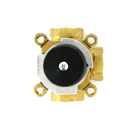 Трехходовый смесительный клапан Uni-Fitt В 2" Kvs 40 360G4070