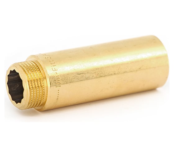 Удлинитель Uni-Fitt НВ 20 мм х 3/4", латунный 657G3020 1