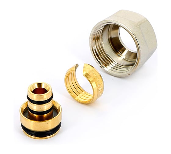 Соединитель Uni-Fitt обжим-В 16(2.0)х1/2" конус, для коллекторов серии 40X и 42X 408N1612 1