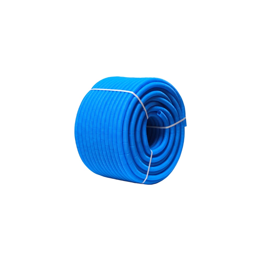 Гофра -Fitt 25 мм, синяя, для труб, 16 мм, 100 м 583B2510 - выгодная .
