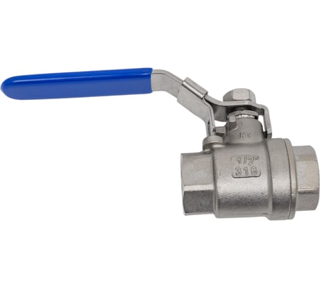 Шаровой кран Benarmo нержавеющая сталь, Ду15 Ру63 м/м полнопроходной 107-8316