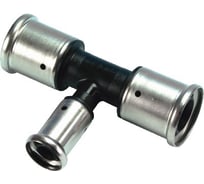 Переходный тройник уменьшенный в центре HENCO ПВДФ пресс, 40x20x40 10PK-402040