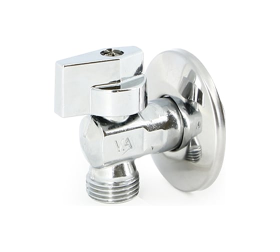 Кран Uni-Fitt НН 1/2" для подключения бачков/смесителей, хром 180A2000