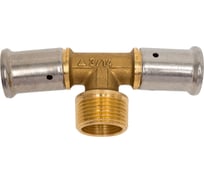 Тройник HENCO НР, латунь пресс, 20x3/4"x20 14P-200520