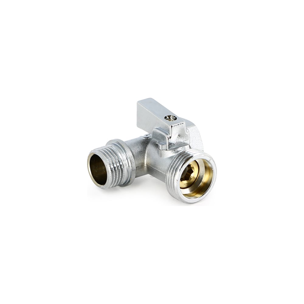 Шаровой кран Uni-Fitt ННВ 1/2\" x 3/4\" х 1/2\", проходной, для стиральных ...