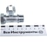 Шаровой кран Uni-Fitt ННВ 1/2" x 3/4" х 1/2", проходной, для стиральных машин, флажок, хром 182C2320 5
