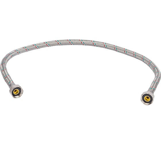 Подводка гибкая ВВ (1/2"; 80 см; DN 8; оплётка из нерж. стали) Uni-Fitt 500S2008