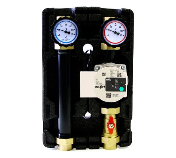 Насосная группа Uni-Fitt DN25, Wilo Para 25/6 490P2500 1