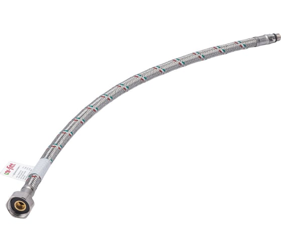 Подводка гибкая для смесителя (М10х1-1/2"; 50 см; DN 8; оплётка из нерж. стали) Uni-Fitt 502S2805