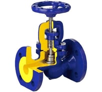 Клапан запорный Benarmo чугун, Ду15, Ру16, фланцевый 107-6894