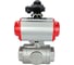 Шаровой кран DN.ru RP.SS316.200.MM.032 ISO L-тип Ду32 Ру63 пневмопривод, БКВ D160-08331 6
