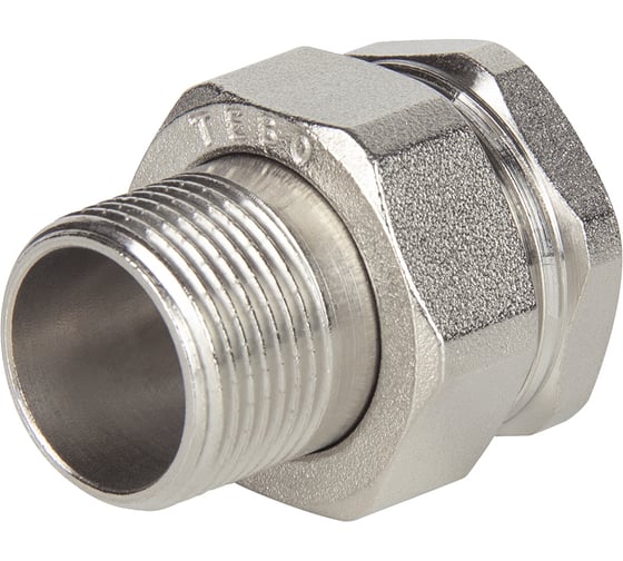 Прямая американка TEBO ВН/НАР 3/4" латунь T-ЛР.А.2.34.CN