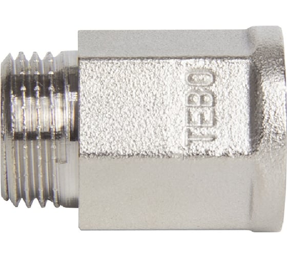 Удлинитель шестигранный TEBO ВН/НАР 1/2"x10мм латунь T-ЛР.У.2.12-10.CN