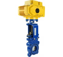 Задвижка шиберная DN.ru GGG40-SS304-NBR-2W-ISO Ду65 Ру10, электропривод MT-100 380В D040-02627