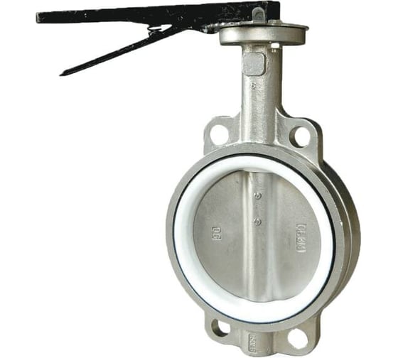 Затвор поворотный Benarmo Ду200 Ру16 ред нерж PTFE, д/нерж 109-1064 1