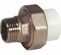 Муфта Millennium разъемная комбинированная с наружной резьбой 32 мм × 1 1/4" ППР/латунь 3M72-tum-322000