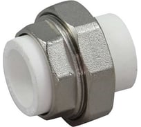 Муфта Millennium разъемная 50-50 мм, полипропилен + латунь, для труб PPR, рабочее давление до 10 бар 3M52-mft-500000