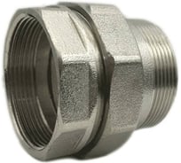 Соединитель SantechSystems латунь, американка Ду32 м/р никель 127-9237