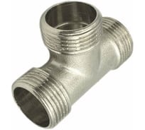 Тройник SantechSystems латунь, Ду20 р/р/р никель 127-9210