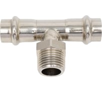 Тройник SantechSystems нержавеющая сталь, AISI 304 Дн15x1/2"х15 пресс/НР 129-9006