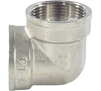 Угольник SantechSystems латунь, Ду15 м/м никель 127-9245