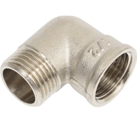 Угольник SantechSystems латунь, Ду15 м/р никель 127-9240