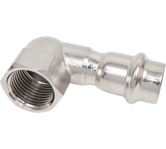 Угольник SantechSystems нержавеющая сталь, AISI 304 Дн15x1/2" пресс/ВР 129-8959
