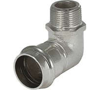 Угольник SantechSystems нержавеющая сталь, AISI 304 Дн15x1/2" пресс/НР 129-8964