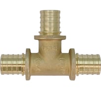 Тройник аксиальный 25×3,5 мм для труб из сшитого полиэтилена PEX-A / PEX-B — латунный фитинг для систем водоснабжения и отопления Millennium TSPR2525